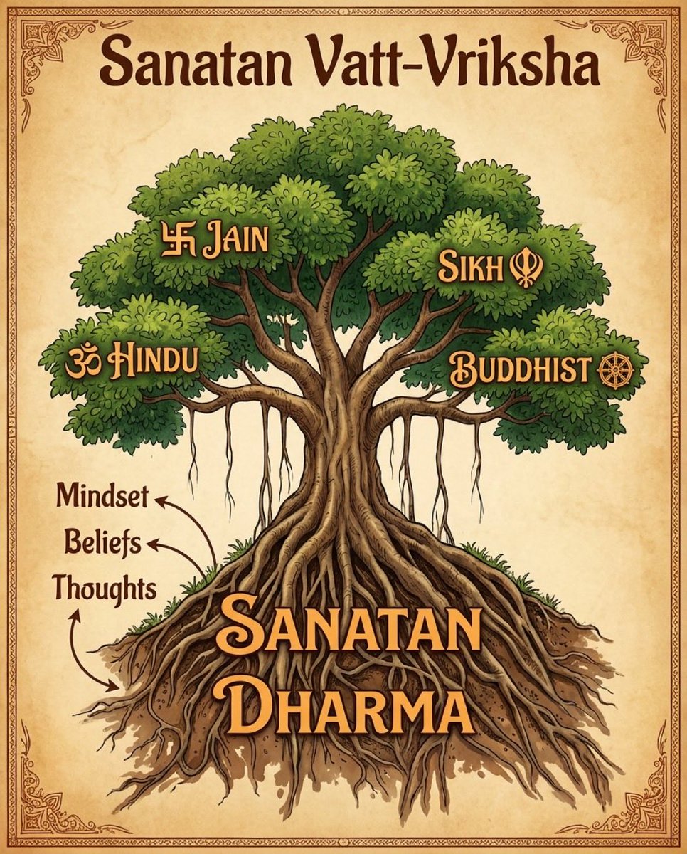 zPopzz_'s tweet image. 🚨 MYTH BUSTING 
Guru is Sri Guru Granth Sahib Ji is the 11th (eternal) Guru of us Sikhs

ॐੴ🪯 
SGGS Ji is a DESCRIPTION of Bharat’s spiritual gyan (adhayatam / Schools of spiritual thought) &amp;amp; paths (panths) within Sanatana Dharma. It is meant to guide us to seek/live a life of…