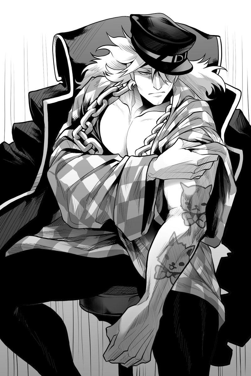 para <a href="/Tutter_Tutter/">Felix Tesla</a> jijij pensé que los tatus de diamond y spithead se verían más graciosos siendo tan simples, me había contado que fueron las mascotas de newton 🩷 el abrigo me ha quedado un poco raro pero no encontraba cómo cuadrarlo con la pose hfdjkd