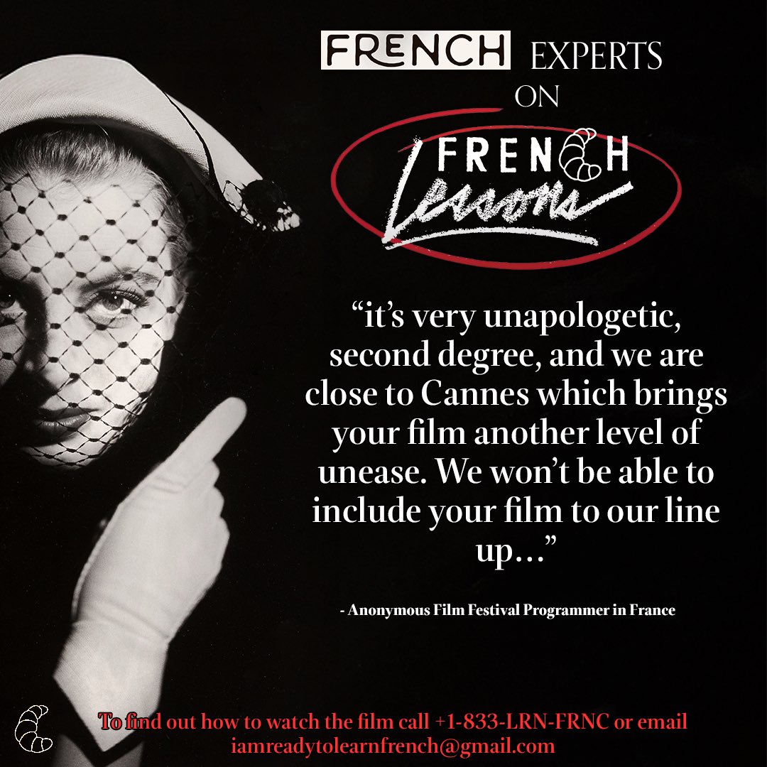 stupidcobiz's tweet photo. We ask French Experts to watch French Lessons 🇫🇷

To watch film call +1-833-LRN-FRNC or email iamreadytolearnfrench@gmail.com. French Lessons wait for you and your thoughts. Merci 😁 https://t.co/BrIQbsD2m5