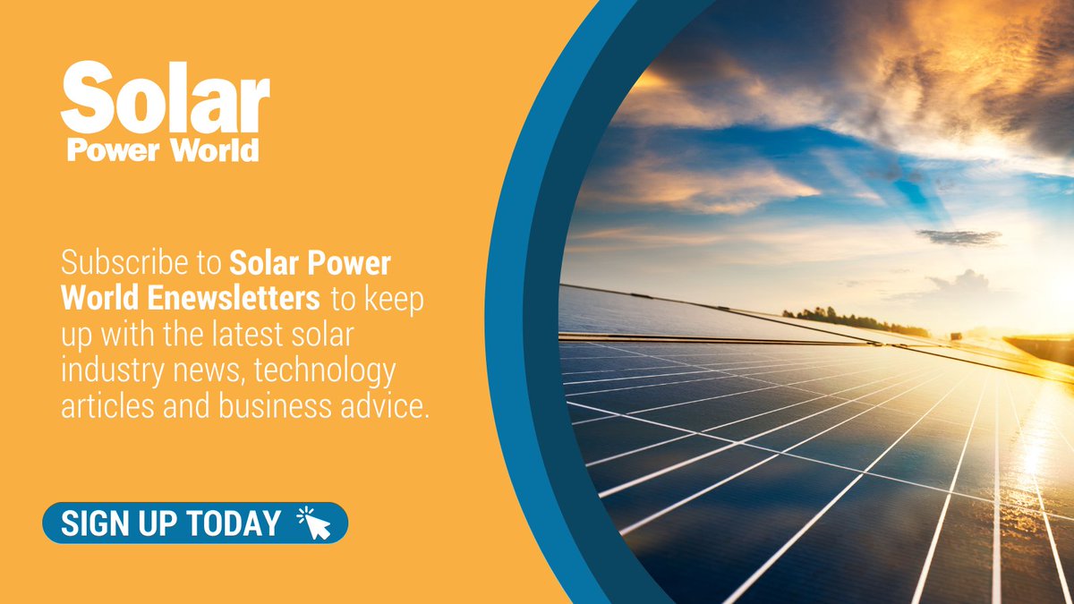 Solar Power World tweet media