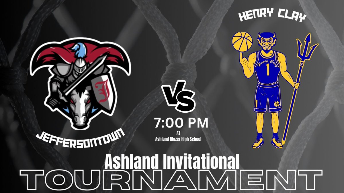 AIT Championship Game Day!!!
Game 10  
🗓️12/29 
🆚Jeffersontown
📍Ashland Blazer High School 
🕖7:00PM
📺youtube.com/@MyTownTVHD