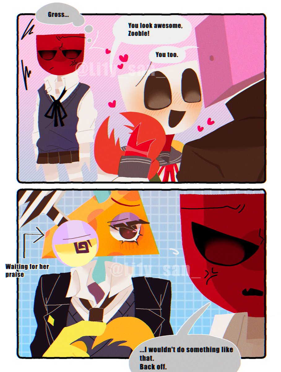 Li1y_san_'s tweet image. #Abstragedy
 Anime abstragedy😏