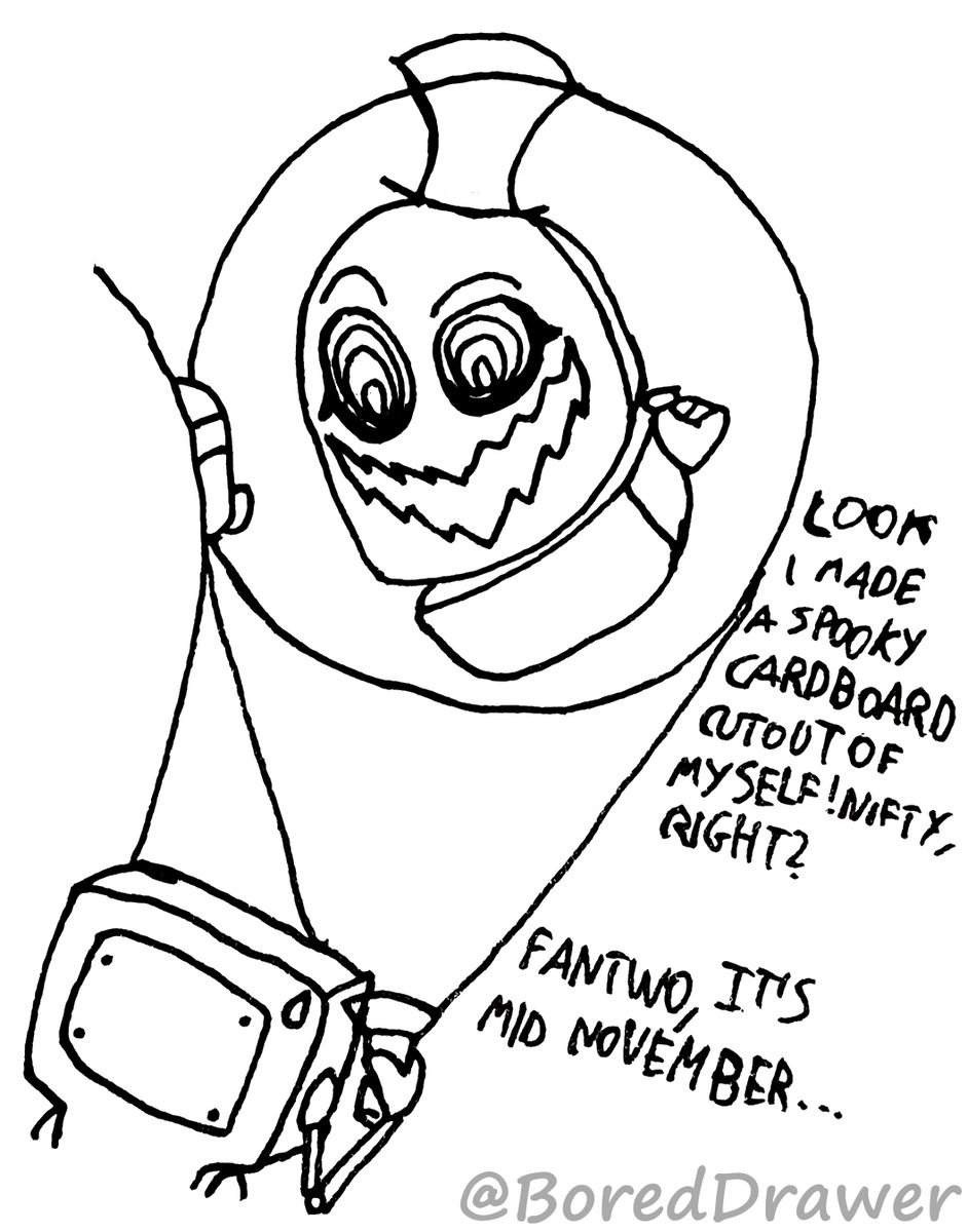 BoredDrawer's tweet image. Guess who forgot about the follow-up they were making lmao

If I repost this next year around and after halloween, you haven't seen it before be surprised alright, thanks

#OC #OCart 
x.com/BoredDrawer/st…