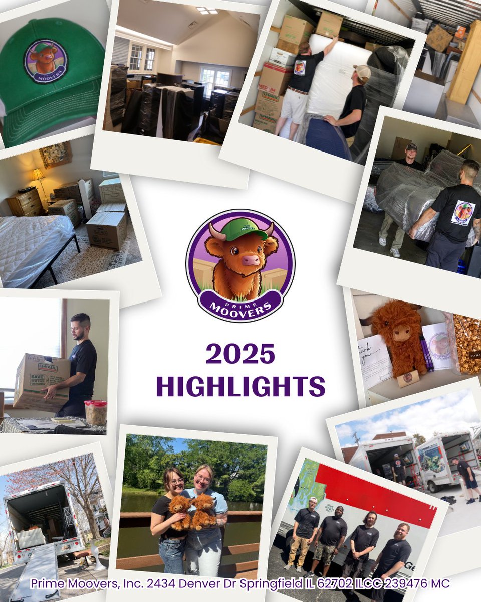 PrimeMoovers's tweet photo. What a year it has been for Prime Moovers! Our team has shown up strong for families, seniors, students, and businesses across our community. Thank you for trusting Prime Moovers with your homes, memories, and your fresh starts. Here is to more Prime Moovers adventures ahead. https://t.co/TCL6xtuBO8