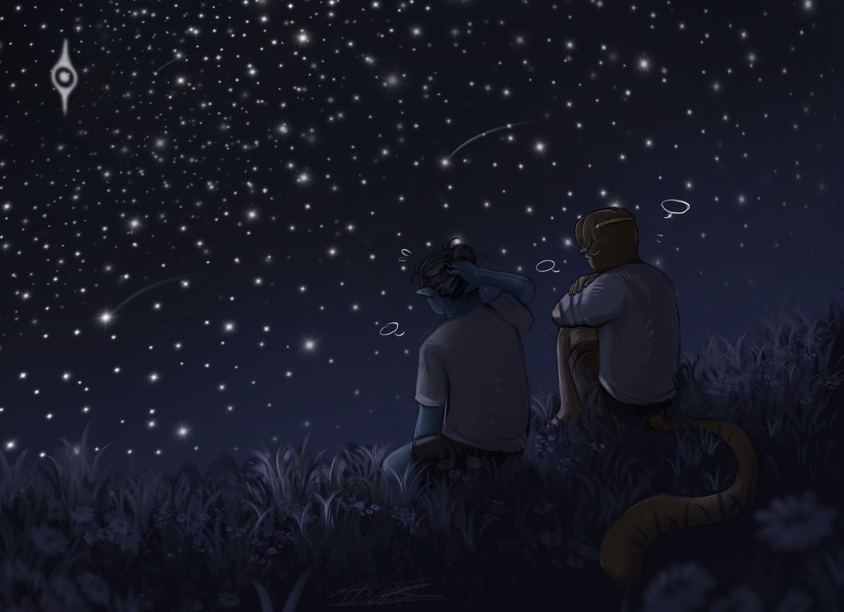 CaptionKitkatt's tweet image. Kipp and Beowulf as kids 

Just trying to get some more full background pieces done