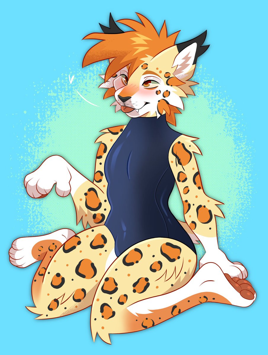 vexlynx_'s tweet image. he’s such a pretty kitty and he knows it 🧡

beautiful art by @PrincelyKaden !!!