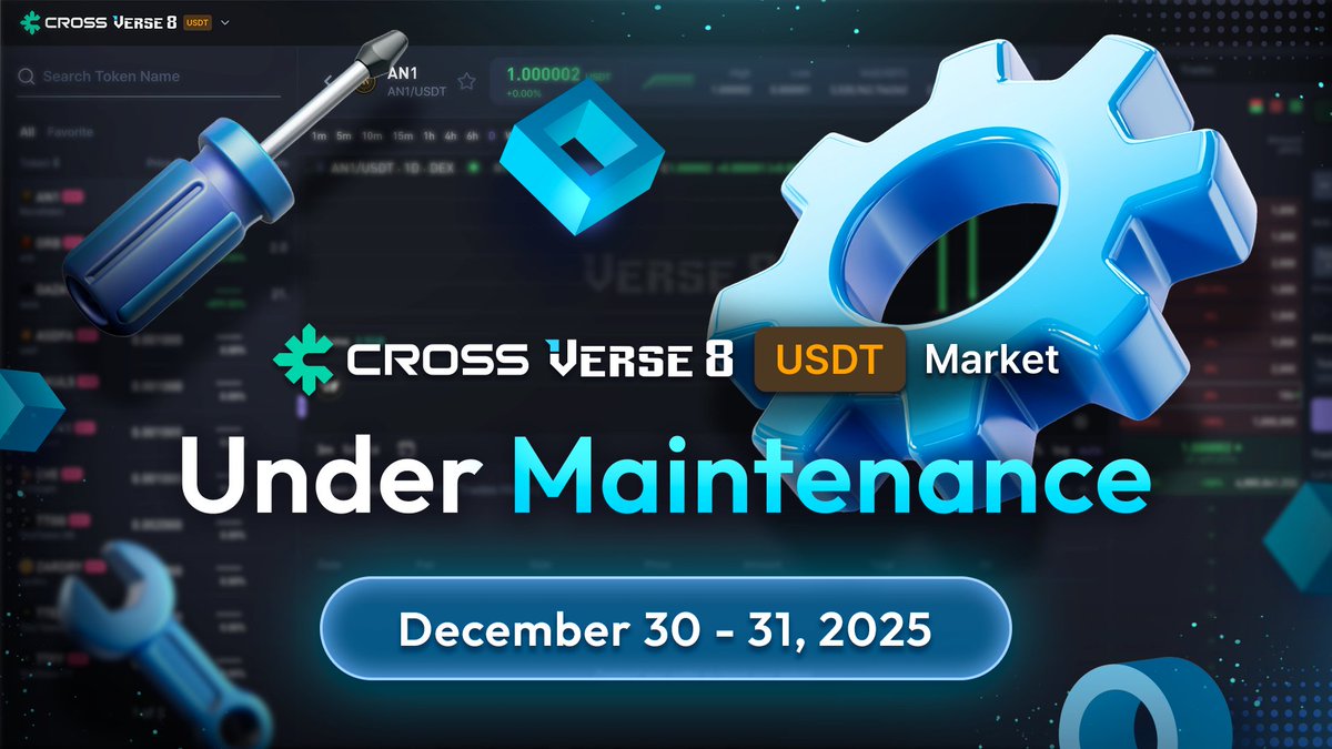CROSS_gamechain's tweet image. Heads up creators ⚠️

In preparation for the December 31st #CROSSForge launch we’ll have a short transition period for @Verse_Eight gametoken listings.

📌 Verse8 DEX auto-listing will be discontinued once Forge is live

📌 New gametokens will route to Forge

📌 Tokens created