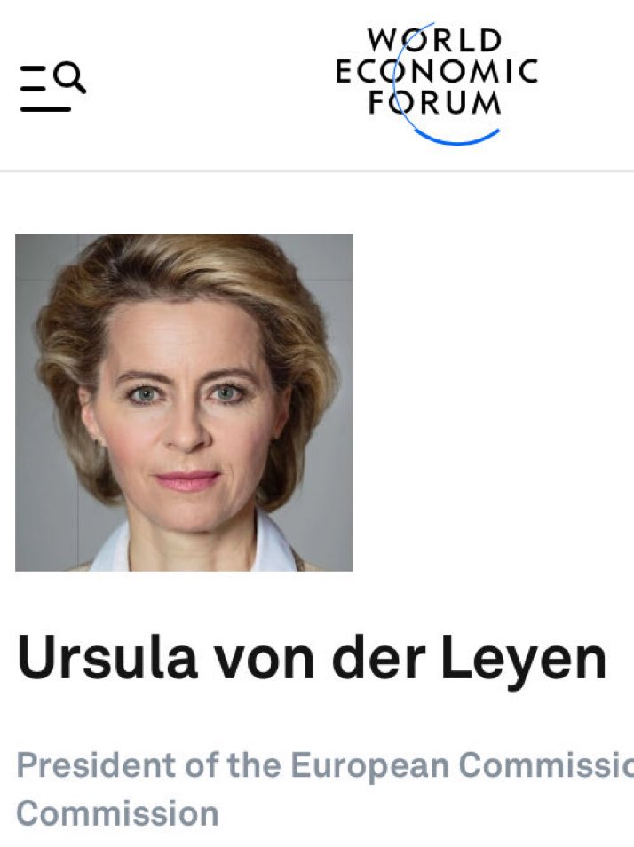 Resist_CBDC's tweet image. Her assigned tasks are to erode national sovereignty into supra-national organizations (EU, UN, WEF) and to install a regime of digital censorship (Digital Services Act).

And to do all this without anyone noticing.

Did you notice?