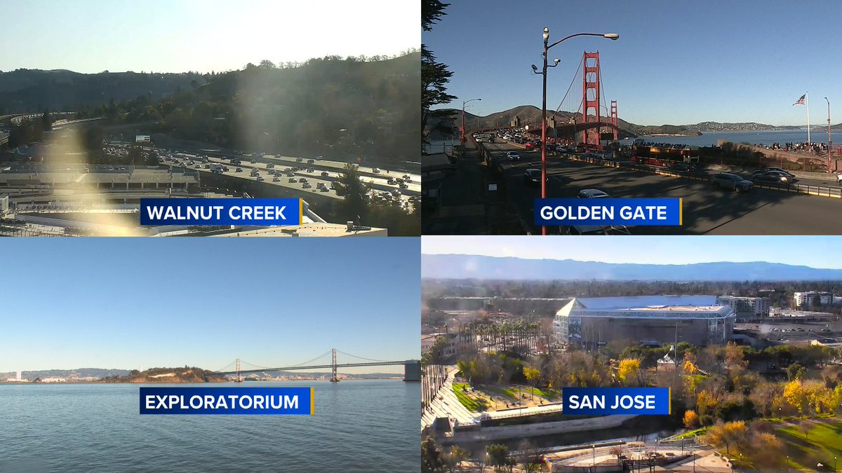 SandhyaABC7's tweet image. Bright &amp;amp; sunny around #BayArea right now!  Hope you're enjoying it!  Another chilly night's ahead.  Cold Weather Advisory going up in AM for areas shaded in blue.  Temps near freezing so bundle up tonight &amp;amp; stay warm!  #SanFrancisco #ABC7now #CAwx
