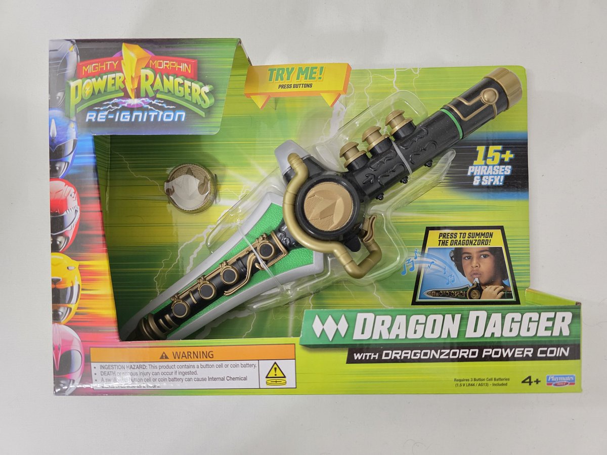 razzle1337's tweet image. ⚡ Giveaway! ⚡️

Repost + Like + Follow to win this MMPR Re-Ignition Dragon Dagger!

USA Only! Winner chosen 12/31!
