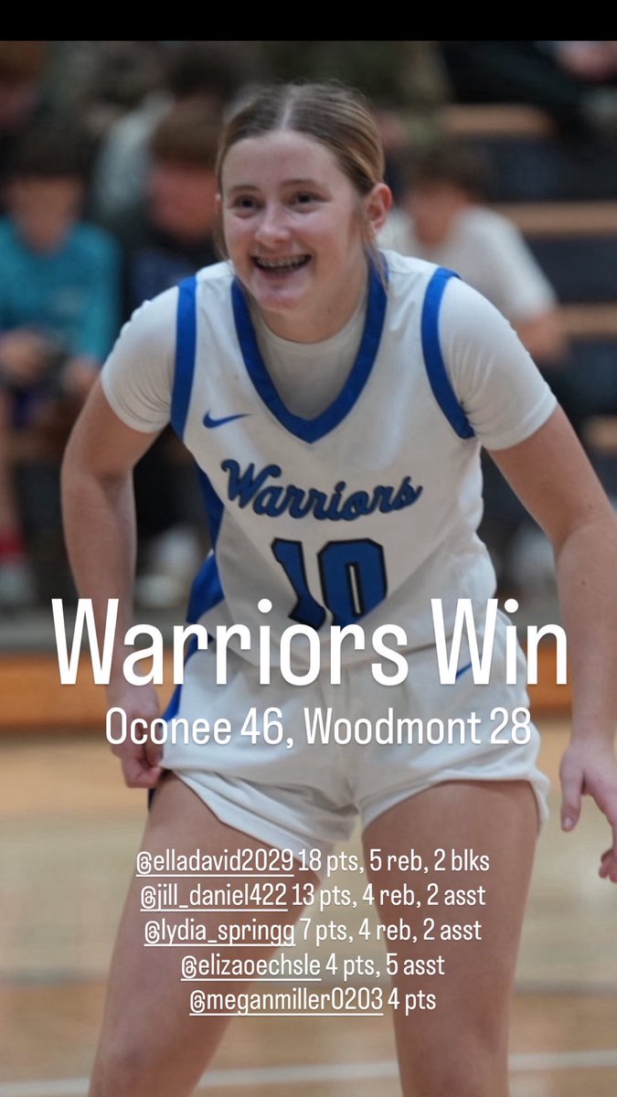 OCHS Lady Warriors Basketball tweet media