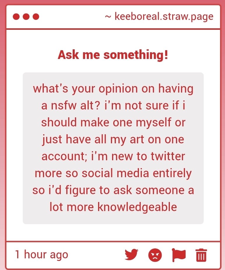 imo it's best to have two separate accounts, because you'd be attracting two seperate audiences that don't really mix well

it's better for your sfw reach if you post sfw on its own dedicated account since some people don't interact with visibly 18+ accounts