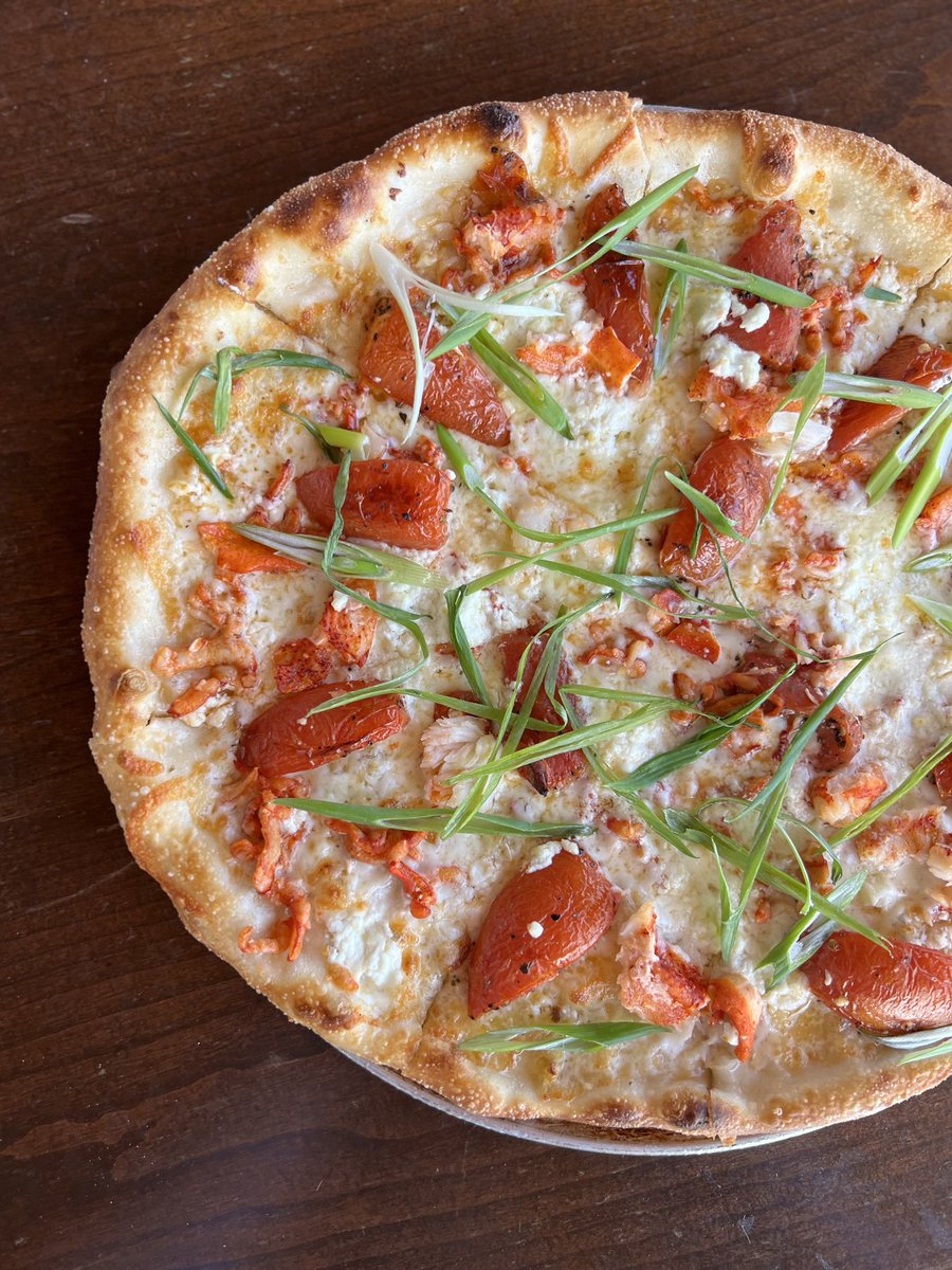 Wonders to help ring in the New Year! 

Patty Melt
Marble rye bread, cheddar cheese, lettuce, onion, tomato, bourbon bacon, fried egg and our house Pitch sauce 

Lobster Pie 
Garlic Olive oil, mozzarella &amp; goat cheese, lobster claw meat, roasted tomatoes and scallions