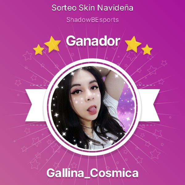 🎄✨ GANADOR/A DEL SORTEO NAVIDEÑO ✨🎄

Felicidades a <a href="/Gallina_Cosmica/">💫✨ GallinaCosmica 💫✨</a> 🖤🌸
Dentro de poco nos estaremos contactando contigo.
Muchas gracias a todos por participar y ¡felices fiestas!