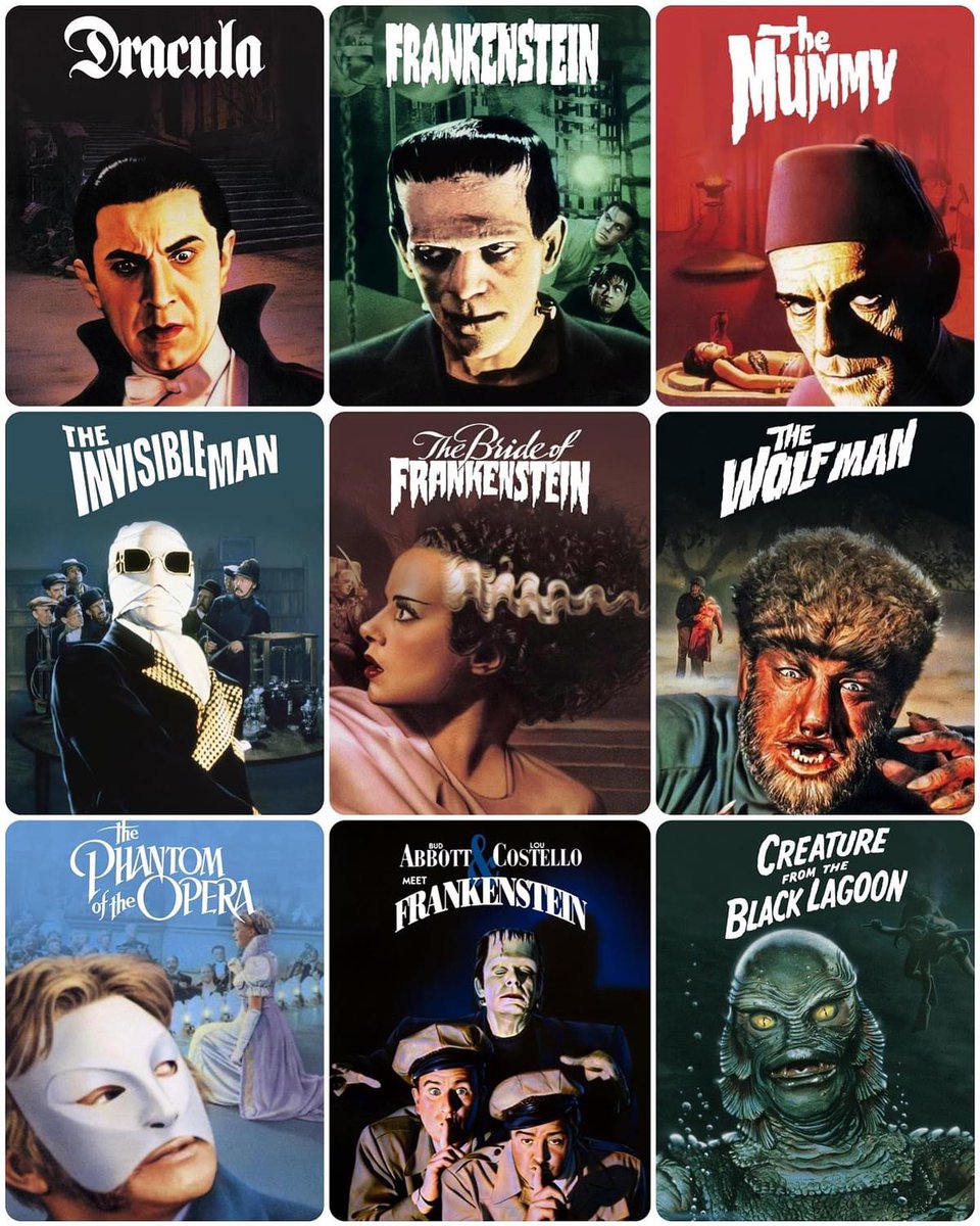 HorrorHammer1's tweet photo. Universal Monsters https://t.co/iW5hrHqiWk