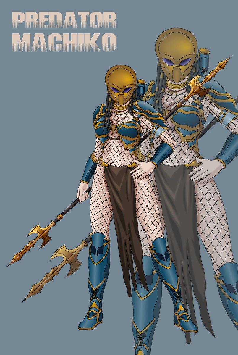 Mi ilustración de Machiko Noguchi, un personaje icónico del universo Predator. ⚔️
¡Espero que les guste!
#PredatorBadlands #yautja #Predators #avp #Predator #yautja