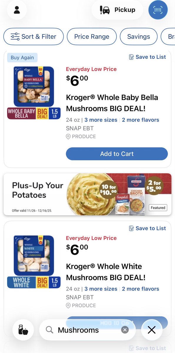 steadigirl's tweet photo. @kroger not such an “everyday value” anymore. November 20th the “everyday value” was $5. One month later that “value is 20% higher. 20% increases are not a value to your customers. https://t.co/qa958z61ey