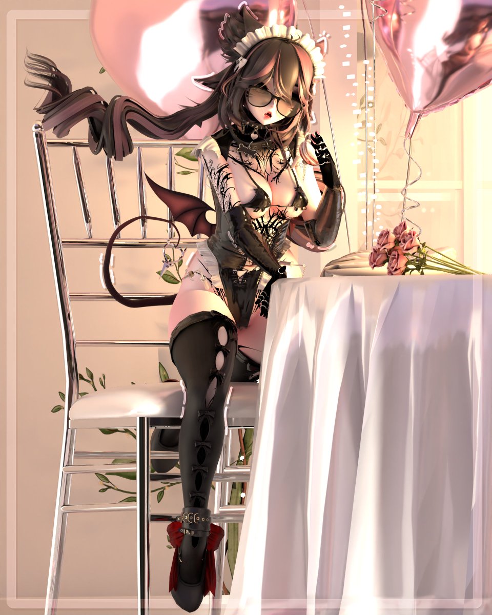 𝒪𝒽!! 𝐻𝑒𝓁𝓁𝑜𝑜, 𝓌𝑜𝓊𝓁𝒹 𝓎𝑜𝓊 𝓁𝒾𝓀𝑒 𝓈𝑜𝓂𝑒?
.
.
.
#Vrchat #3DModel