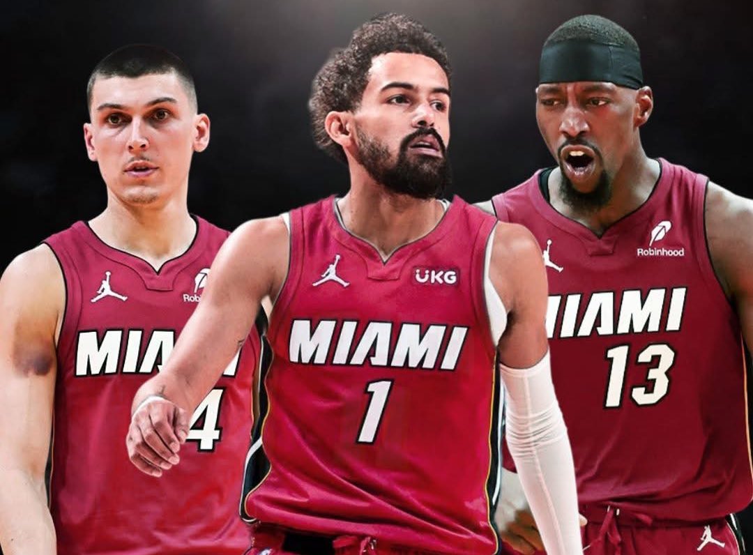 WadexFlash's tweet photo. Yahoo Sports wants to see Trae Young get traded to Miami:

“The Heat and Young have been linked many times now…this would give them a playmaker in Young to revamp the offense and create a Big Three in Young, Tyler Herro, and Bam Adebayo, as they are all around the same age.”

It would be a package around Wiggins/Jovic/picks.