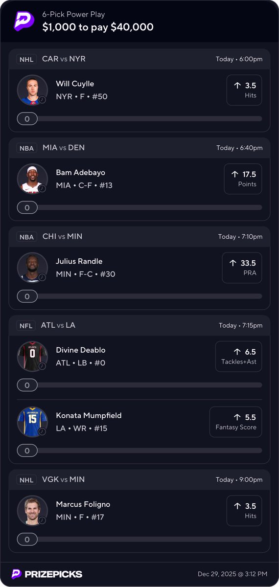 Sharpstacktips's tweet image. What y'all think?

Exclusive picks &amp;amp; daily plays available — link in bio 🔐🔥💰

#GamblingX | #PrizePicks | #Underdog | #CS2 | #Dota2 | #LeagueOfLegends | #eSports | #GamblingTwitter #TennisPicks #CFB #NFL #fanduelparlays