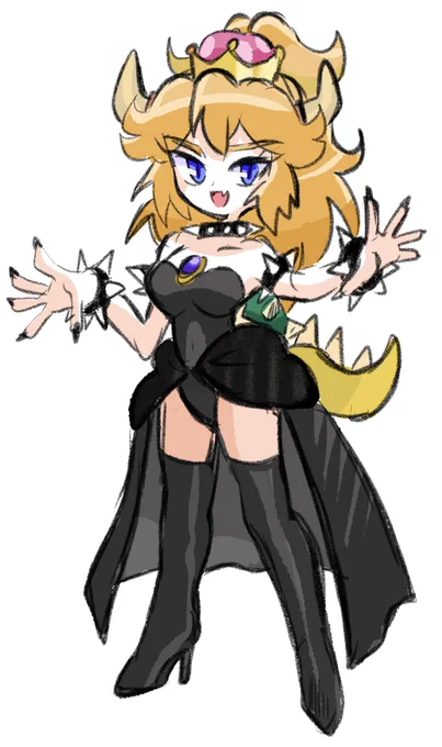 #Bowsette #クッパ姫