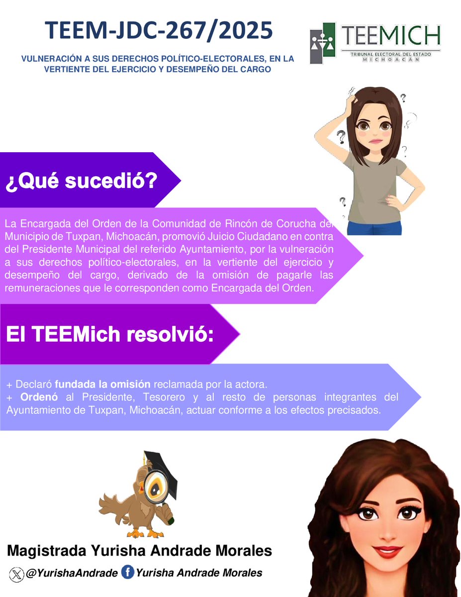 Magistrada Yurisha Andrade tweet media