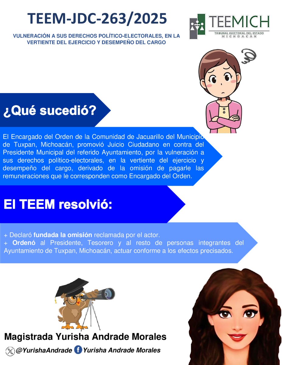 Magistrada Yurisha Andrade tweet media