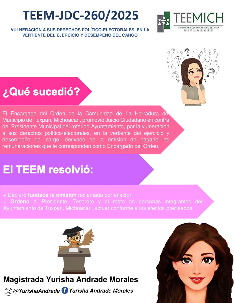 Magistrada Yurisha Andrade tweet media