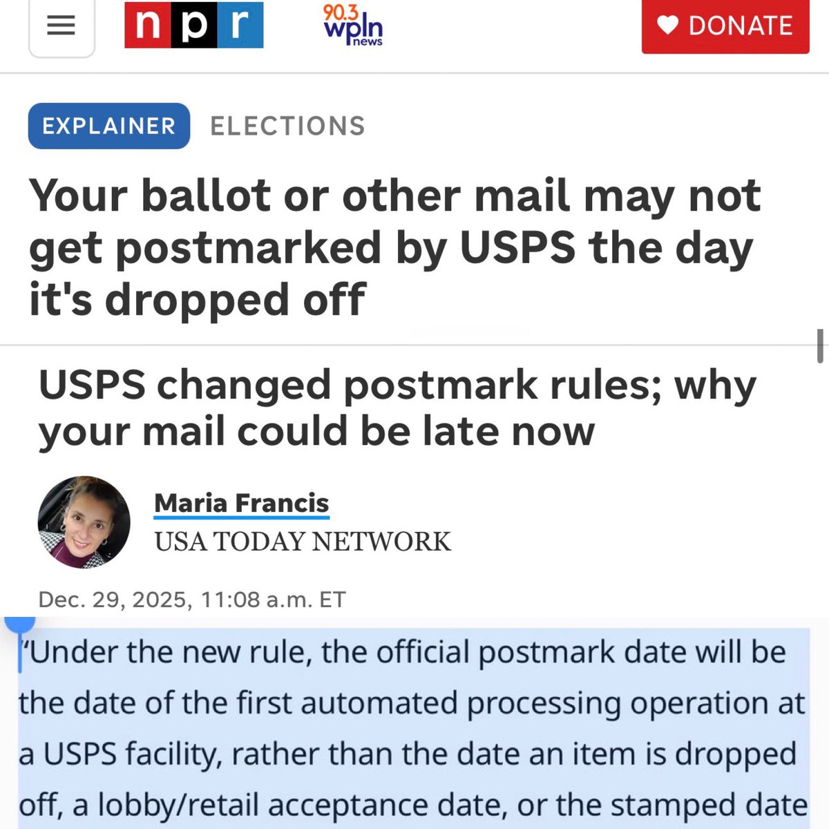 TheTNHoller's tweet image. Hey so this seems like something more people should be talking about 🤔 🗳️ 
npr.org/2025/10/23/nx-…