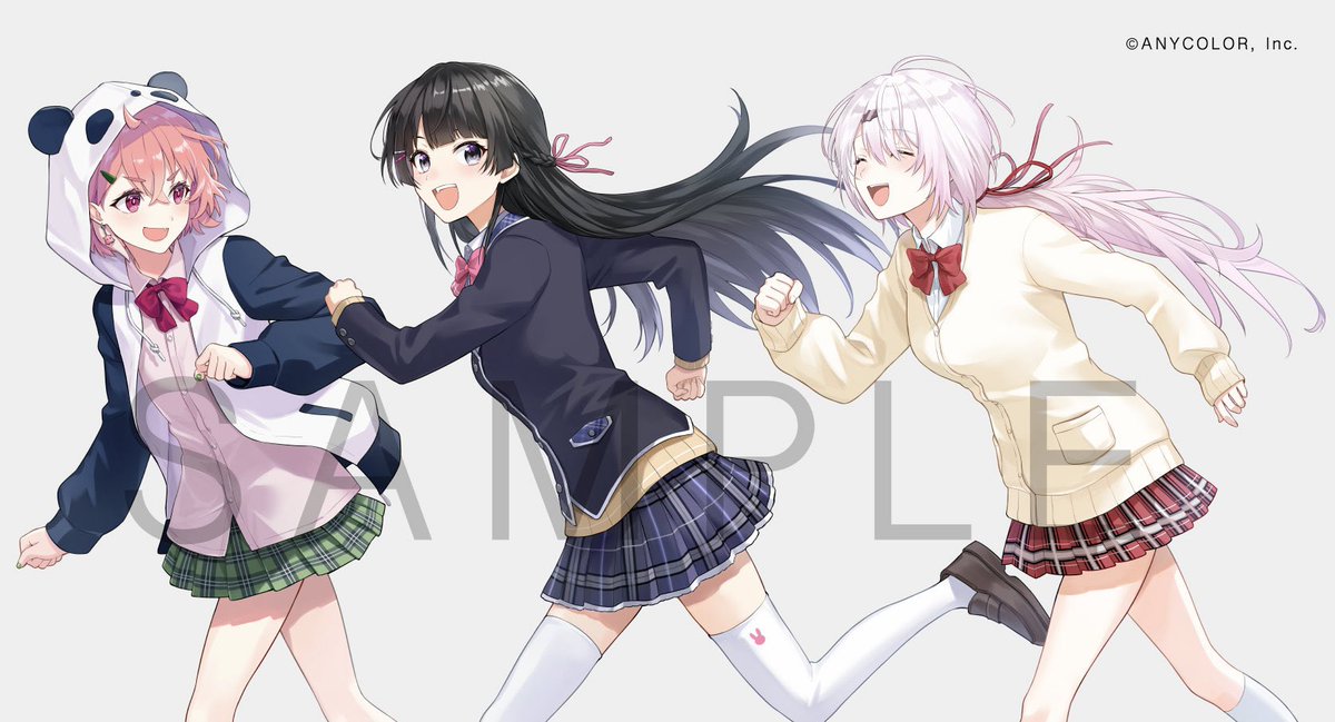 にじさんじ年またぎ広告にて伏見ガクさん、家長むぎさん、夕陽リリさん、剣持刀也さん、笹木咲さん、月ノ美兎さん、椎名唯華さんを撮影させていただきました！

東京駅(JR東海東京駅 八重洲コンコース)
に1/5まで掲載とのことです。
どうぞよろしくお願いいたします🙇

#一緒なら未来はきっと虹色だ