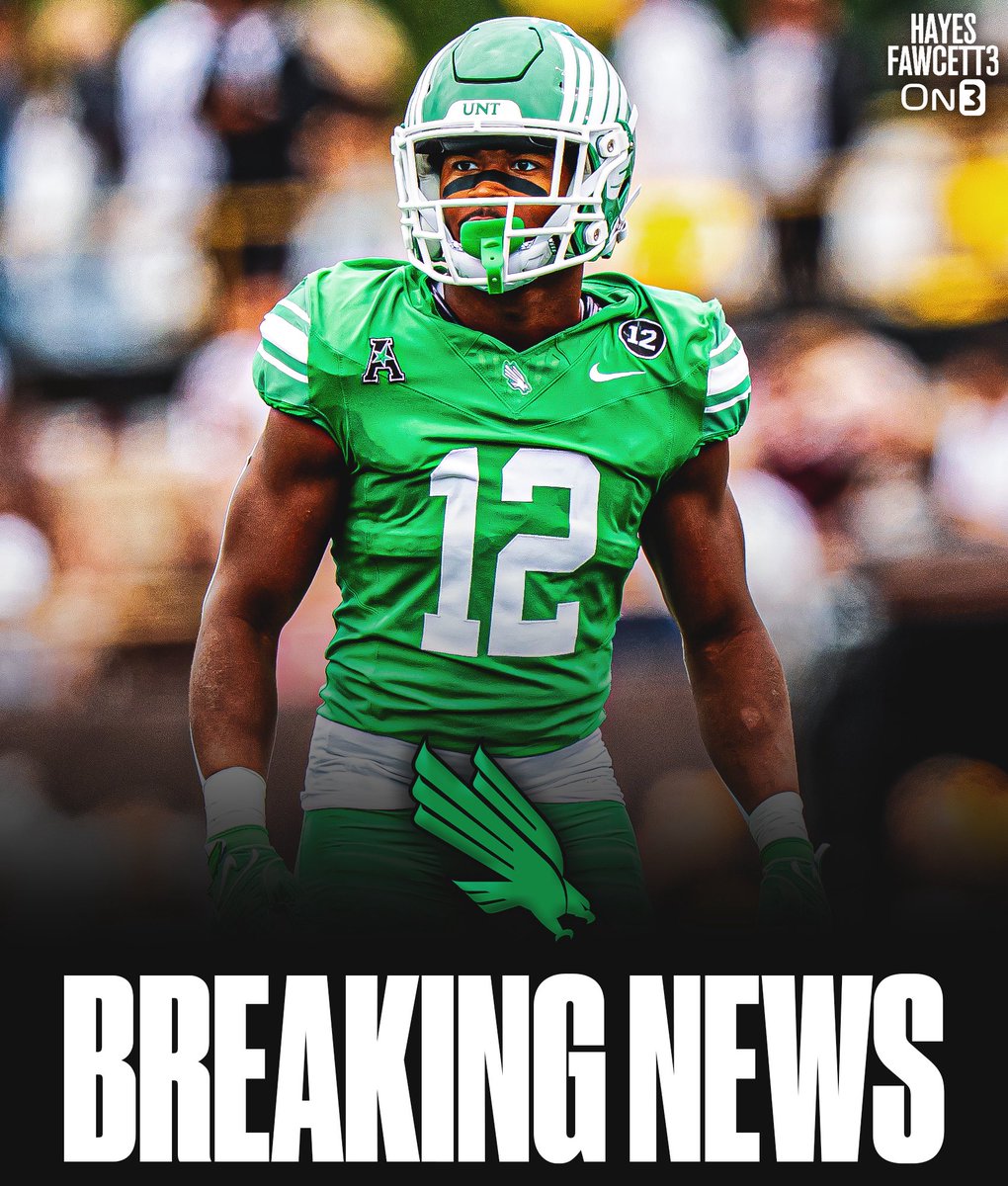Hayesfawcett3's tweet image. BREAKING: North Texas starting safety Patrick Smith-Young is entering the @TransferPortal, he tells @On3Sports

Through 3 seasons he’s totaled 194 tackles, 6 PBU, 5 TFLs, 2 FF, 3 FR, 1 INT, and 1 Sack

He’ll have 1 year of eligibility left

on3.com/transfer-porta…