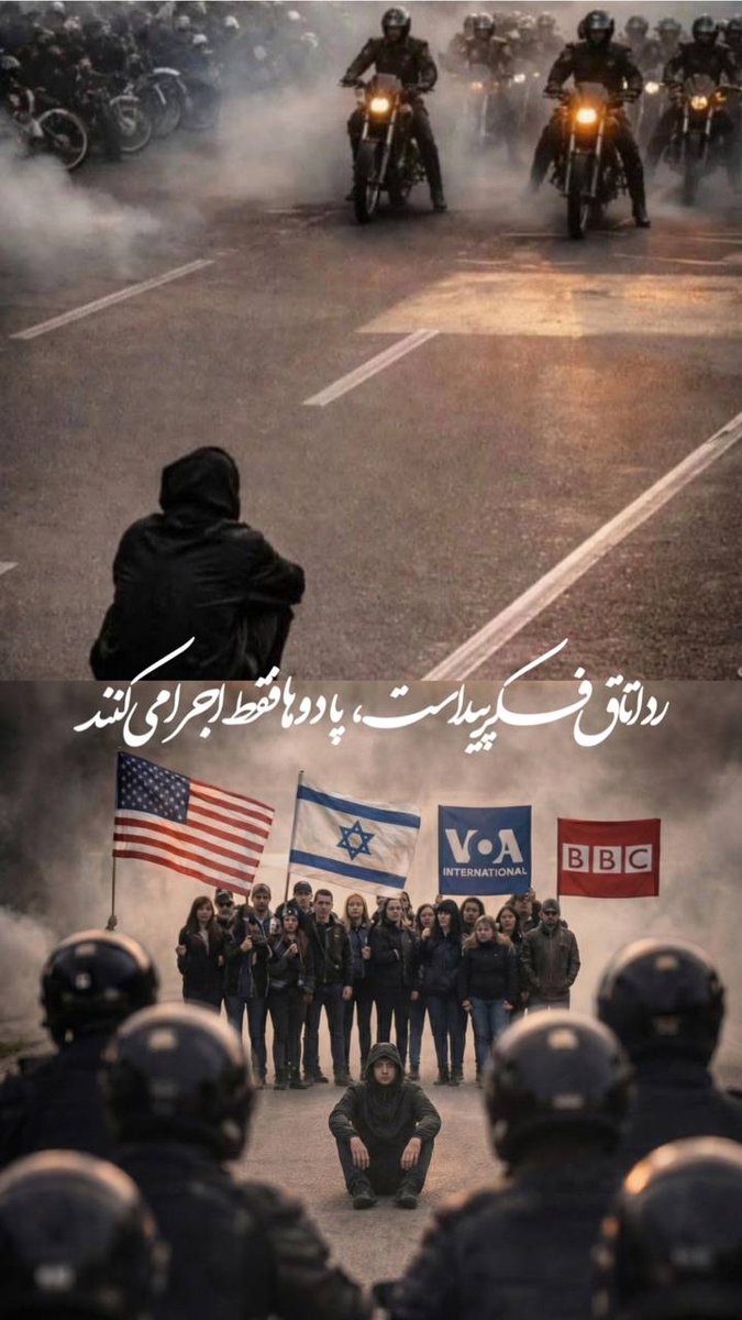 هر جا ردّ دروغ و وارونه‌نمایی هست،پای همون‌ها وسطه
افکار عمومی بیداره
#پادوهای_صهیونیستها