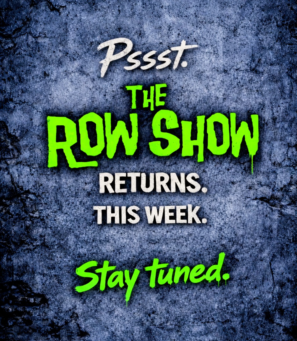 TheRowShowPod's tweet image. Aaaaand we're back! 2026 has so many surprises, but let's start off with the first guest announcement of The Row Show coming January 2nd!!
🤘🏽💀🤘🏽