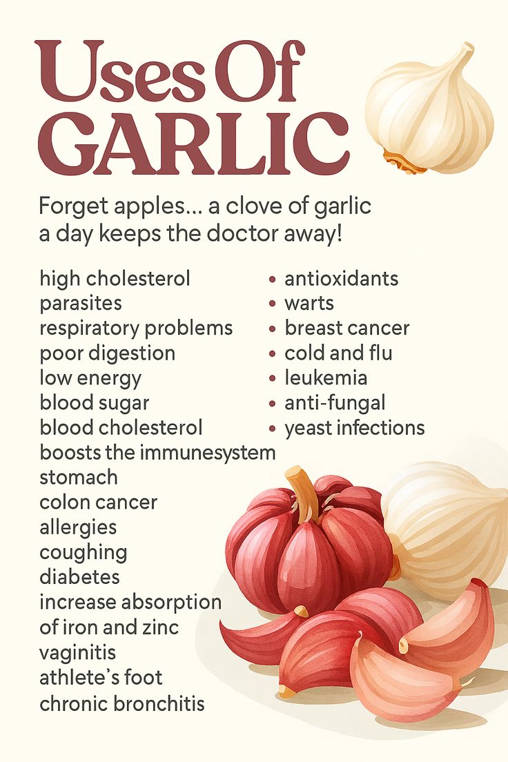 Health Benefits Of Garlic🧄, image size:736x1104