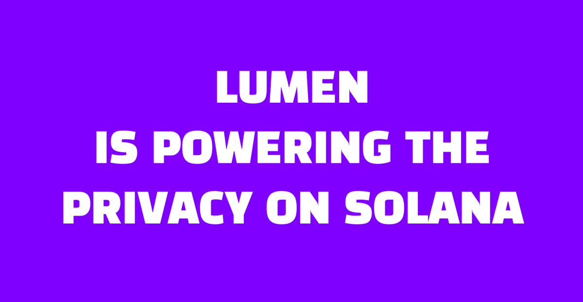 iam_maikelville's tweet photo. Why 2026 is Privacy's Year on Solana
 (And Why Lumenless Leads It)

A Thread 🧵🧵 https://t.co/kpuc1OFs3u