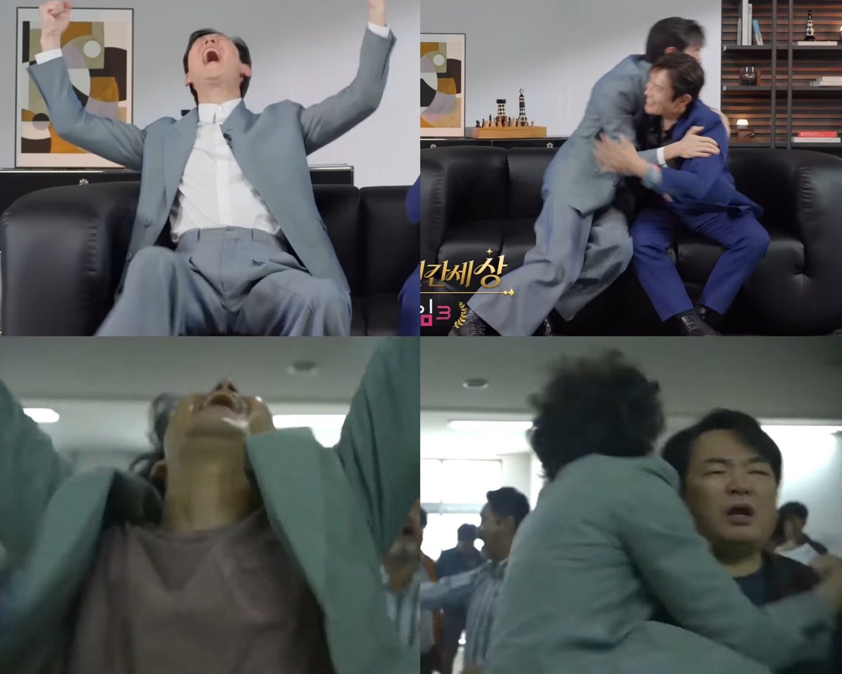 GiHunsDalgona's tweet image. The way jj perfectly embodied the spirit of Gihun in this moment.