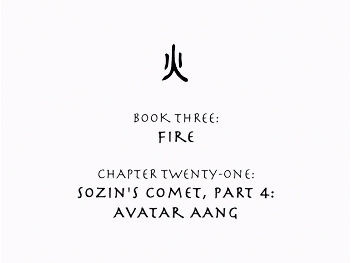 4vataruniverse's tweet image. The finale episode of Avatar the Last Airbender
