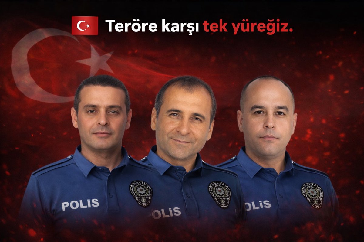 alisansankktc's tweet photo. 🇹🇷 Teröre karşı tek yüreğiz.
Yalova’da hain saldırıda şehit düşen kahraman polislerimize Allah’tan rahmet, yaralılarımıza acil şifalar diliyorum.
KKTC olarak her şartta Anavatanımızın ve Türk milletinin yanındayız.

🕊️ Aziz şehitlerimizin hatırası daima yaşayacak. https://t.co/mFIpGjhjtr