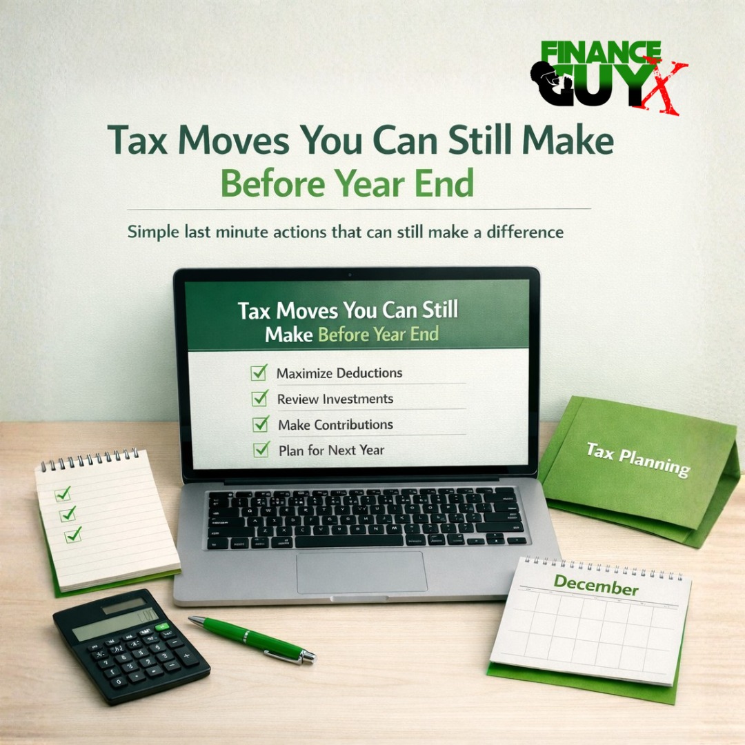 Do not let the year end without optimizing your tax situation. ⏳✨

What tax move are you prioritizing before year-end? Whether it is contributing to a retirement account, making charitable donations, or maximizing deductions, thoughtful planning now can make a real difference