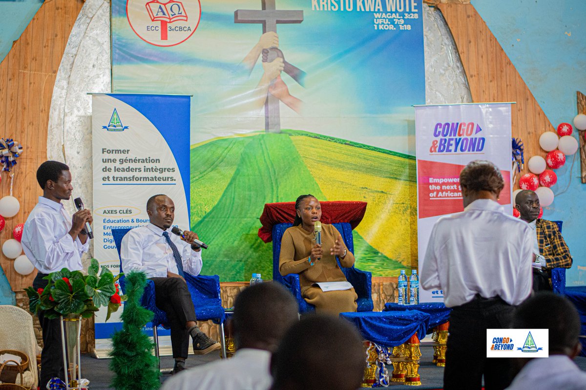 liftafrikacd's tweet photo. Le dimanche 28 décembre 2025, Lift Afrika et Congo and Beyond, en collaboration avec le MJC CBCA Njiapanda ont organisé une conférence-débat autour du thème :  
« Église et Jeunes d’aujourd’hui : tradition, innovation ou réconciliation nécessaire ? »
#LiftAfrika #shapingchampions https://t.co/TYfLdzOlg0
