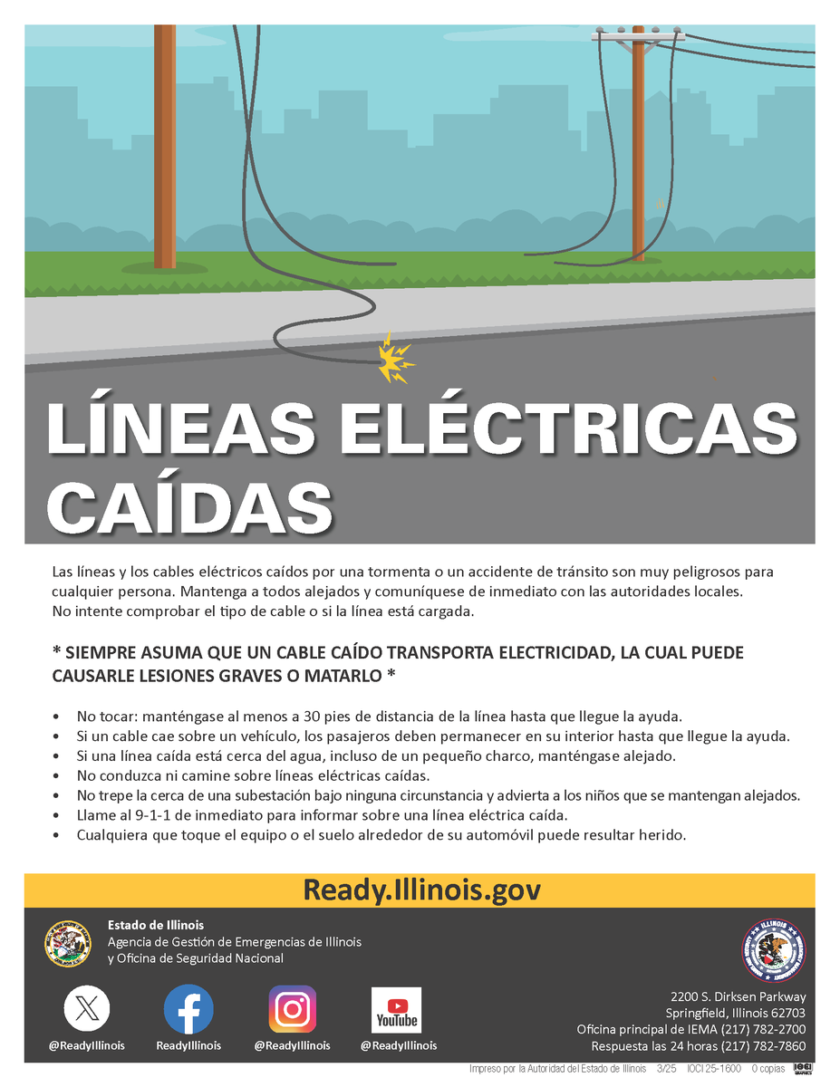 's tweet image. Anytime you're impacted by a #poweroutage, follow these tips to prevent another disaster: