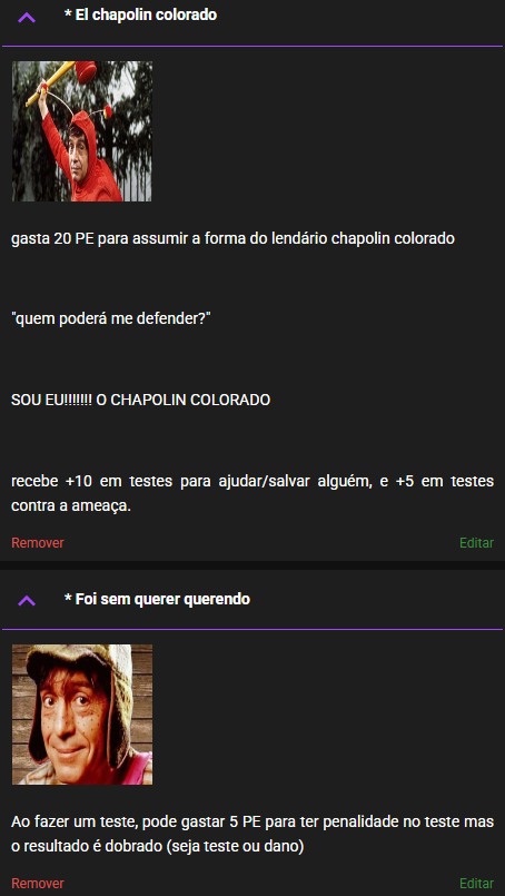 eu to fazendo a melhor ficha de ordem do mundo