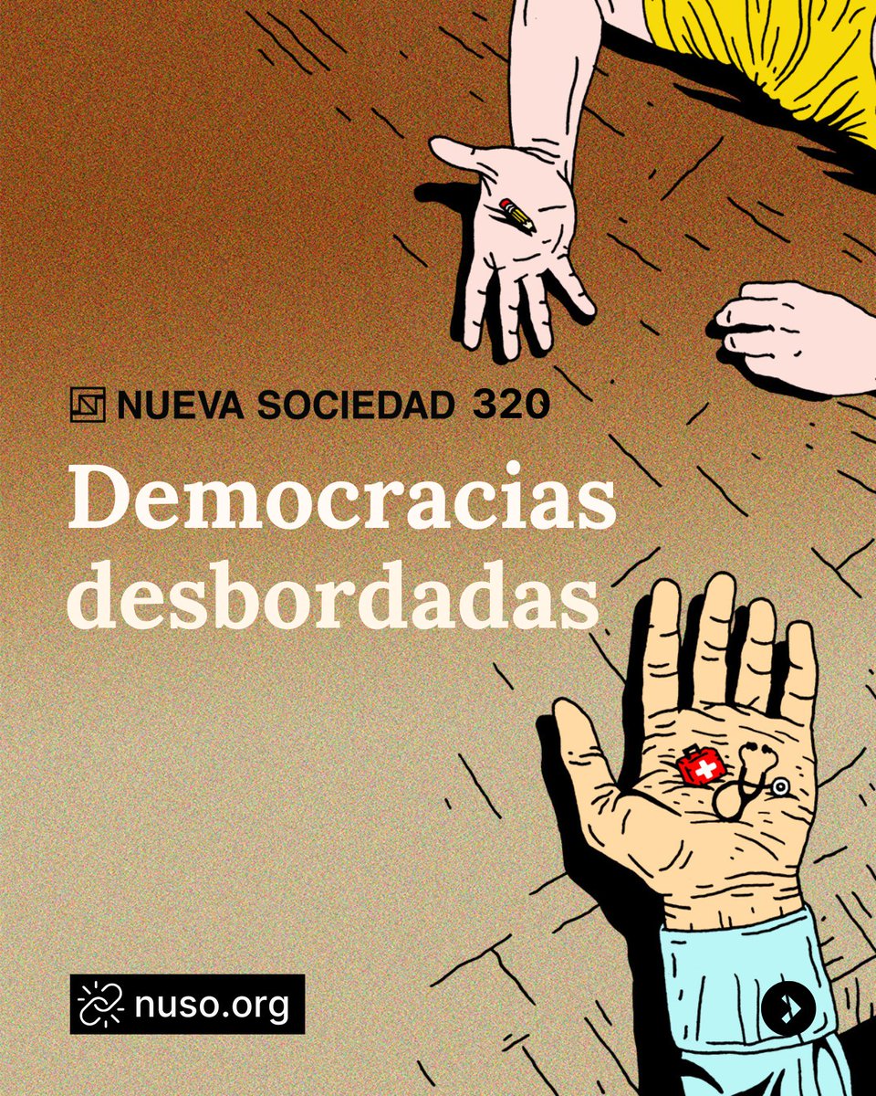 ¿Es posible pensar en conjunto la situación de las democracias desbordadas latinoamericanas?

#NUSO320

nuso.org/revista/320/de…