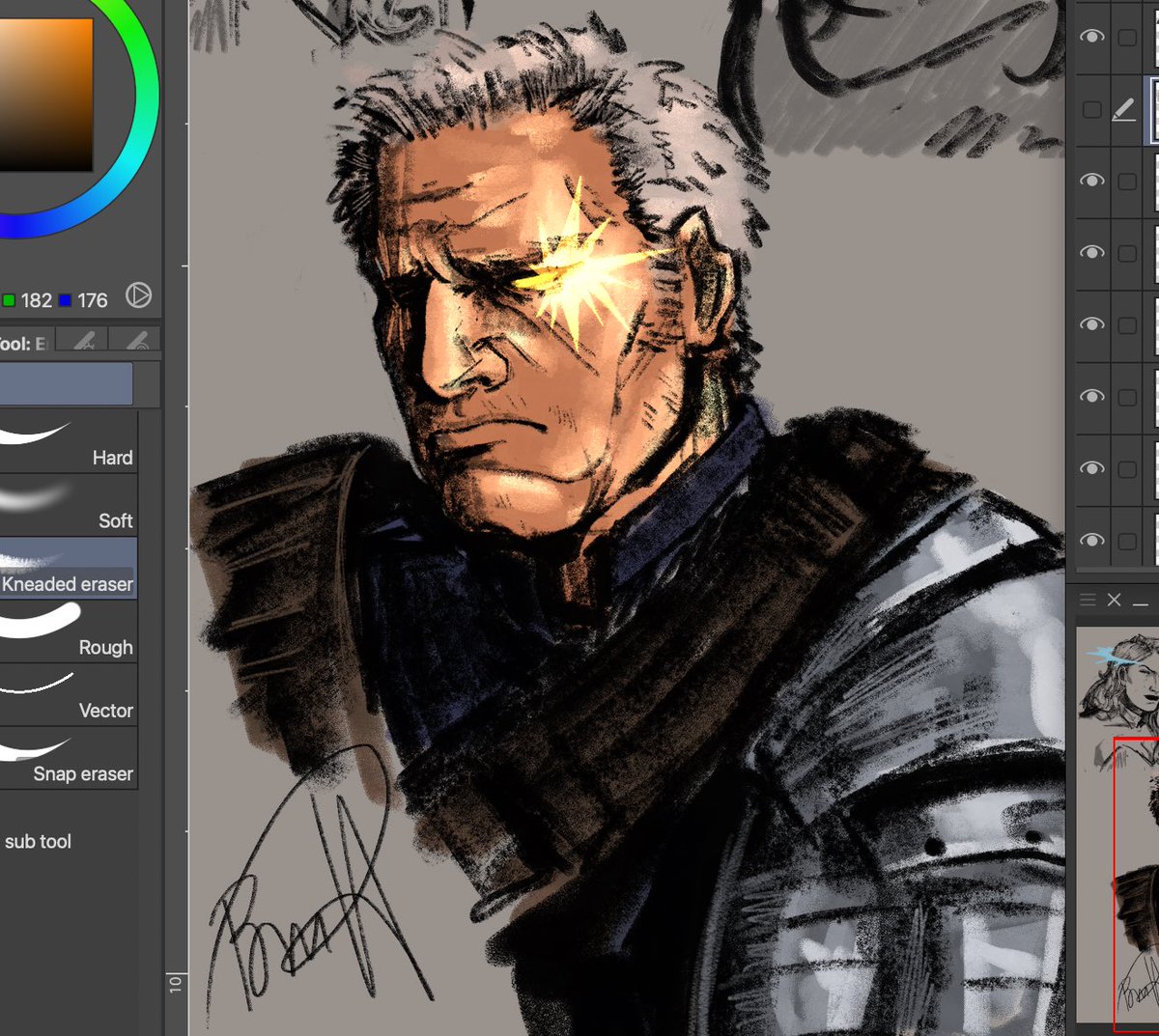 breireham's tweet photo. warmup cable #xmen https://t.co/hwGr7lJpzD