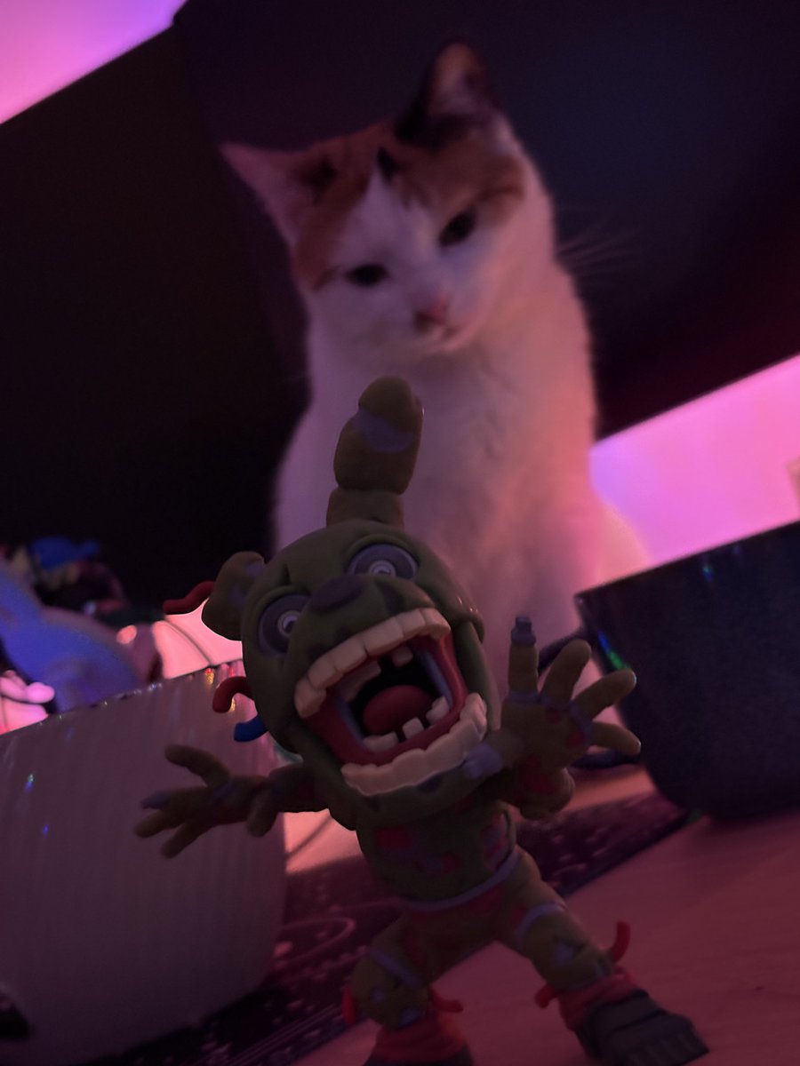 creature behind the man behind the slaughter