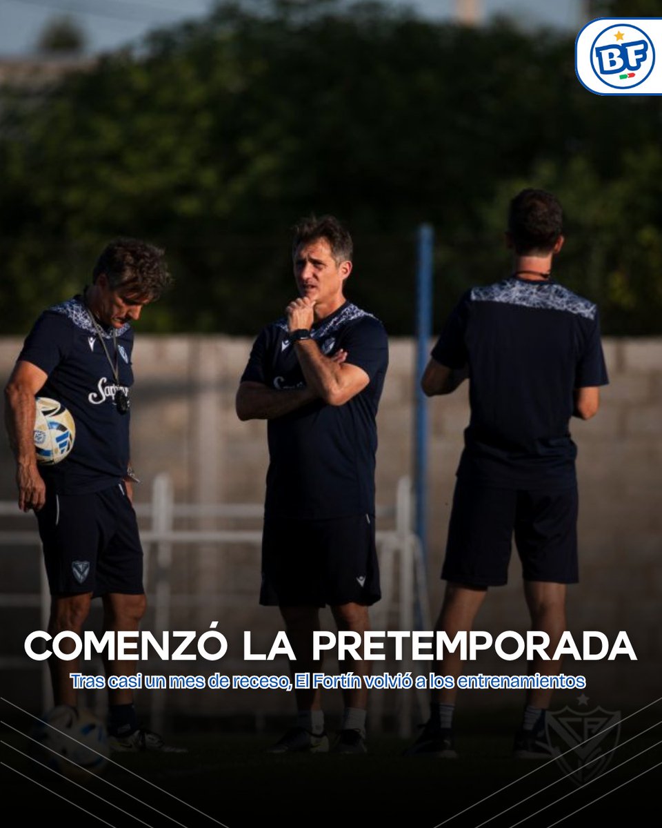 ⛳ El plantel de #Vélez volvió a los entrenamientos tras haber tenido vacaciones. 

➡️ Los dirigidos por GBS se entrenarán hasta mañana y luego estarán licenciados hasta el 5/1.

🔜 Luego de ello, tendrán casi 20 días para preparar el duelo ante Instituto en Alta Córdoba.