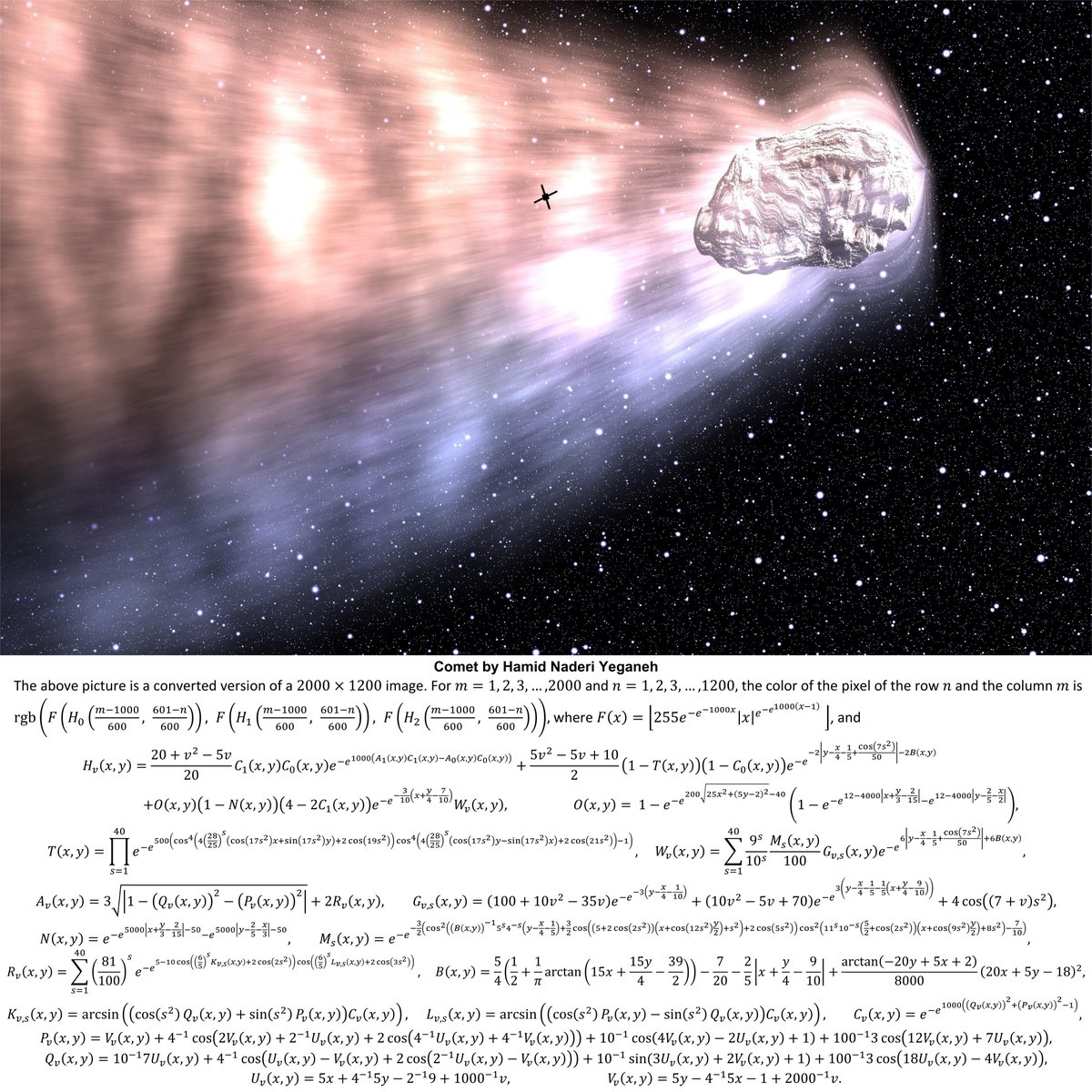 iAstroFaisal's tweet image. قسم بالله فنان 

كل الرسمات هذي مرسومة بمعادلات رياضية فقط، بدون تدخل للقلم أو الفرشاة