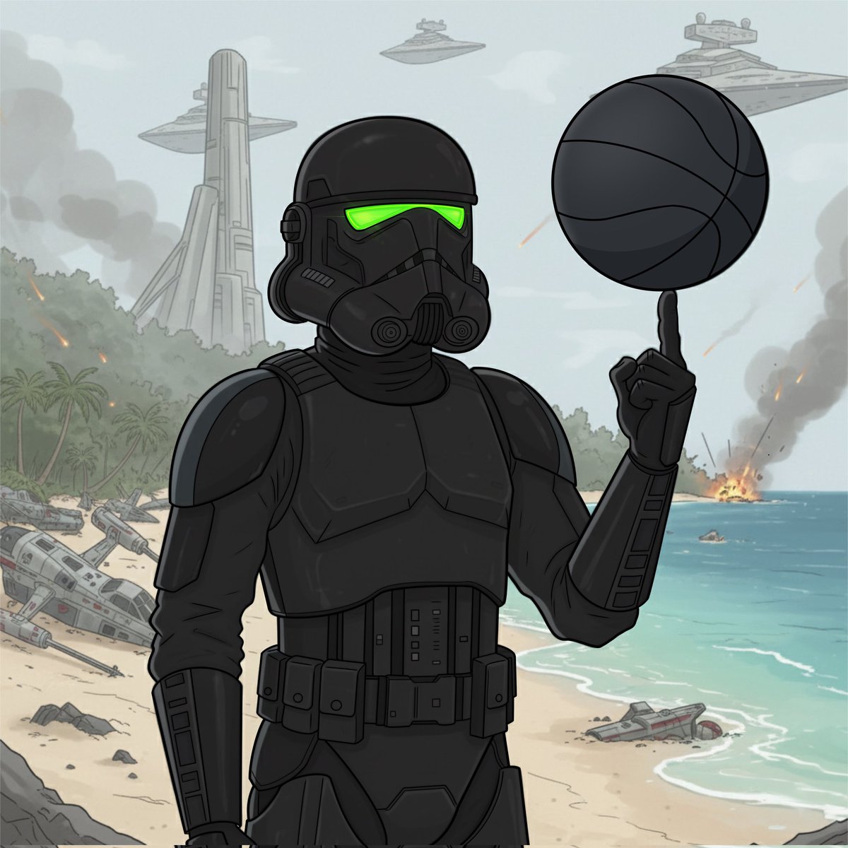 MikeMummy40's tweet image. Stormtroopers tho... 

To-do list. Phasma, basic clone trooper, shock trooper, imperial guard. ✔️ 

Requests always open and taken 

#procreate #starwars #ballislife #stormtroopers #museballs