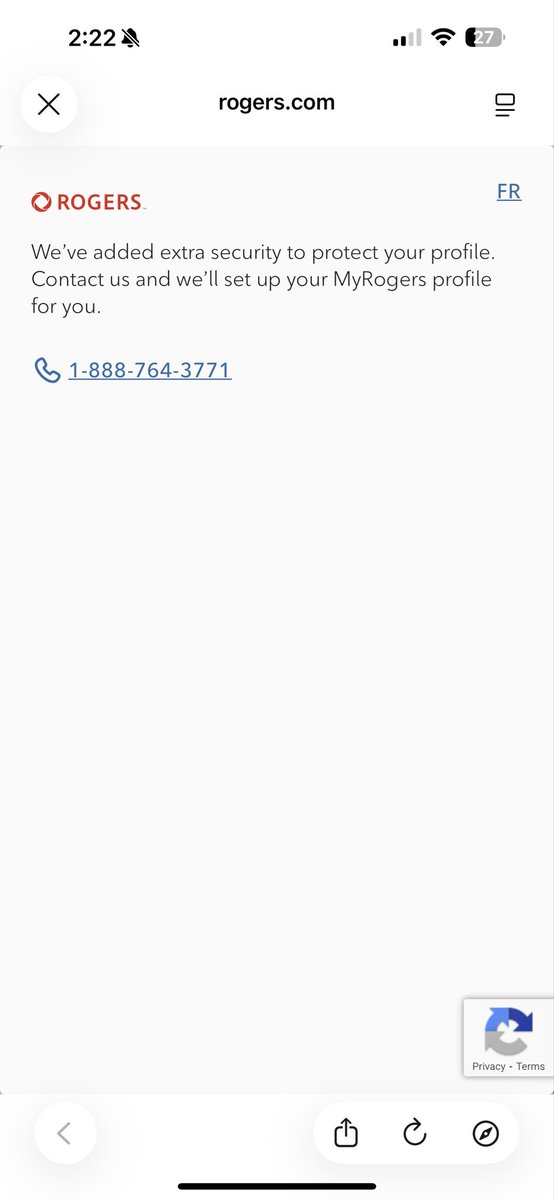 SamMcdaddy's tweet photo. @RogersHelps I didn’t receive any email. I only received the following. No registration link no nothing. I can’t even connect with any rogers customer service rep. The automated system keep cutting the phone call citing high call volumes. It’s been 3 days and I need help. https://t.co/O7KHeUaCJv