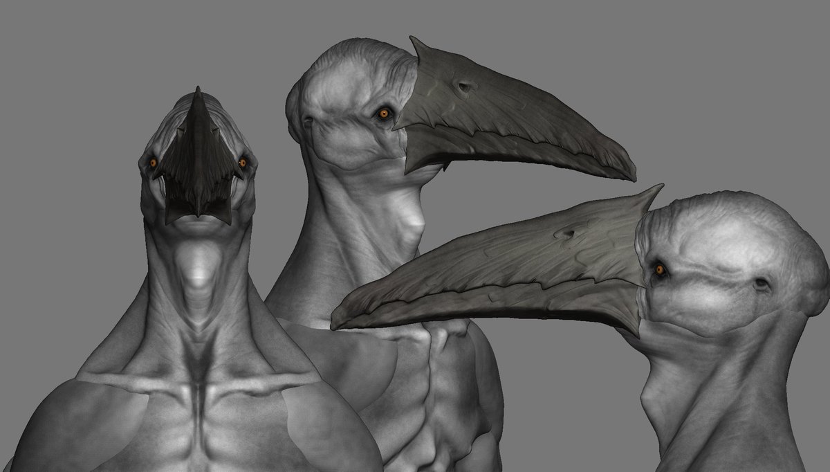 Bedr0vet's tweet photo. After / Before
the difference in the photos in 3 hours.
#3D #zbrush #Creature https://t.co/JfPWdr96rp